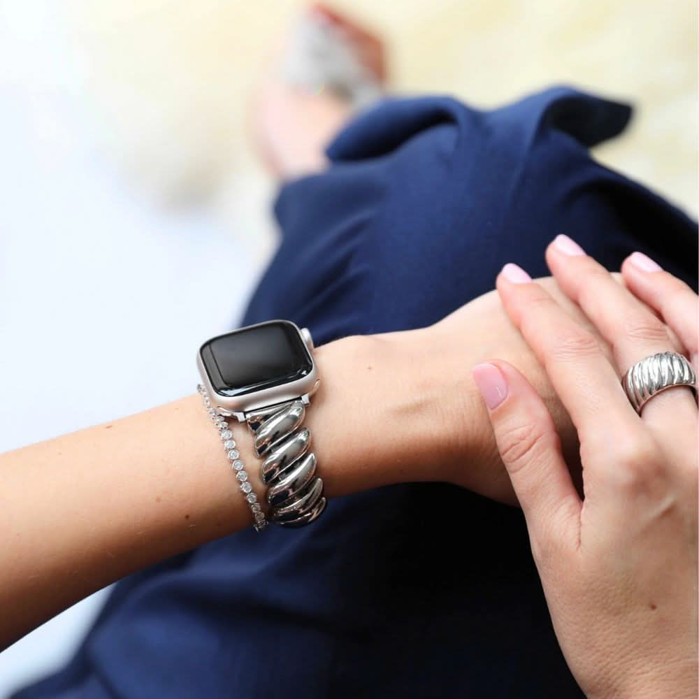 Apple Watch bandje RVS Staal – Grace