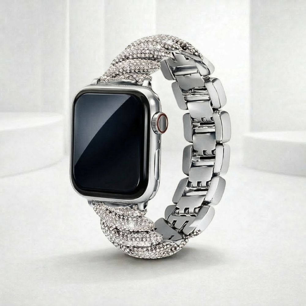 Apple Watch bandje Diamant-Look – Grace Diamond